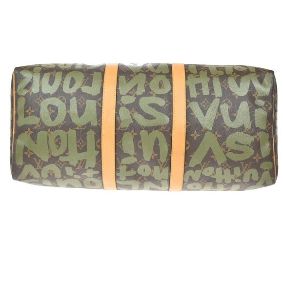 LOUIS VUITTON Keepall 50 Travel Hand Bag Monogram Graffiti BN KI M92196 332RF579 - Picture 6 of 15